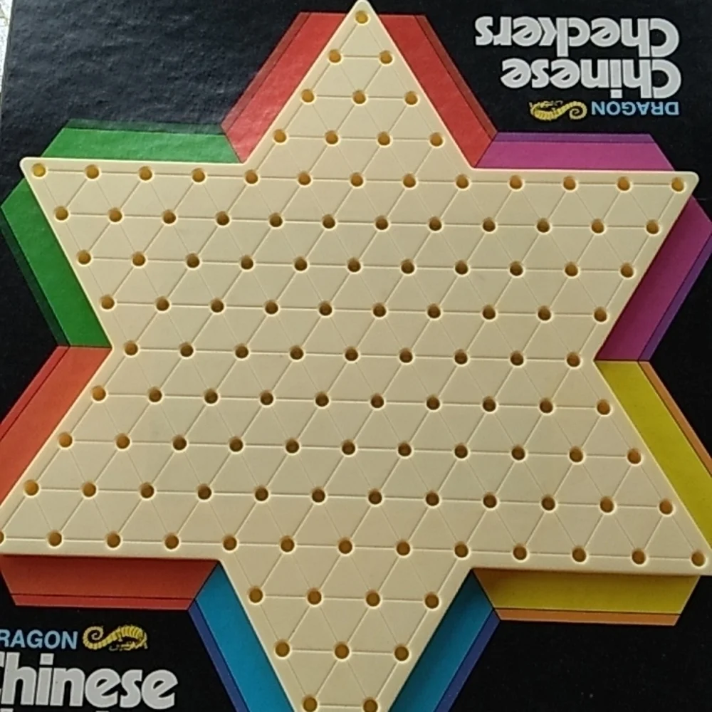 Vintage 1970s MB Dragon Chinese Checkers set